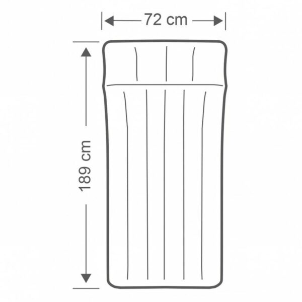 Luftmatratze Intex 72 x 20 x 189 cm (6 Stück) – Bild 6
