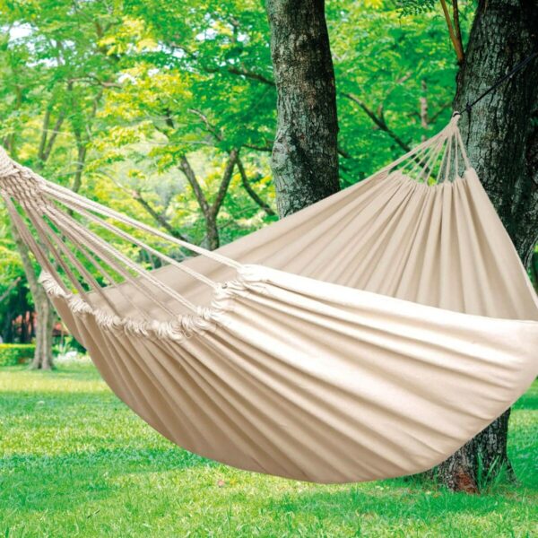 Hängematte Aktive Beige 220 x 150 cm (2 Stück) – Bild 7