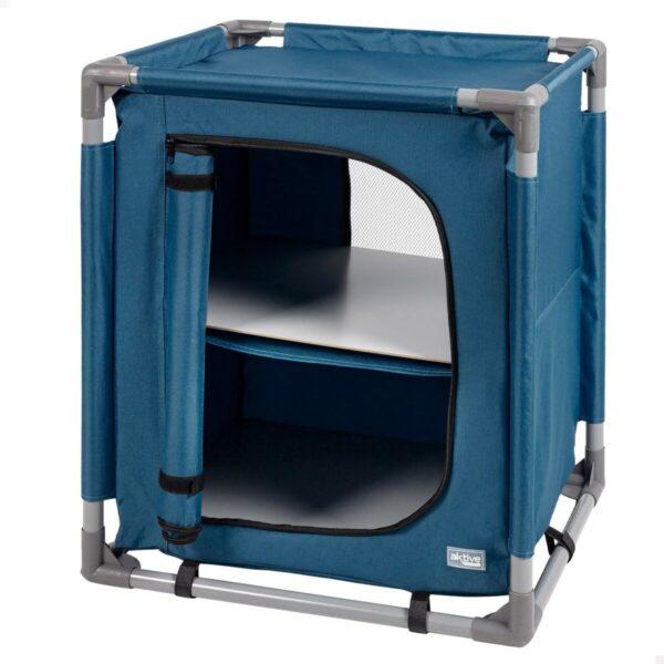 Campingschrank Aktive Blau Biegsam 56 x 66 x 46 cm 2 Stück – Bild 2