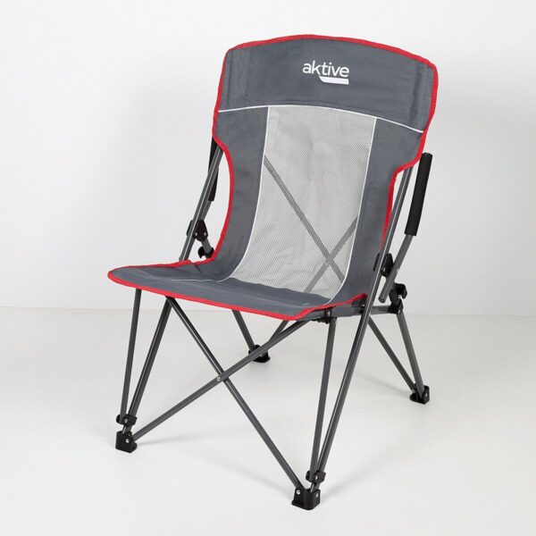 Camping Klappstuhl Aktive Grau 59 x 97 x 68 cm (2 Stück) – Bild 7