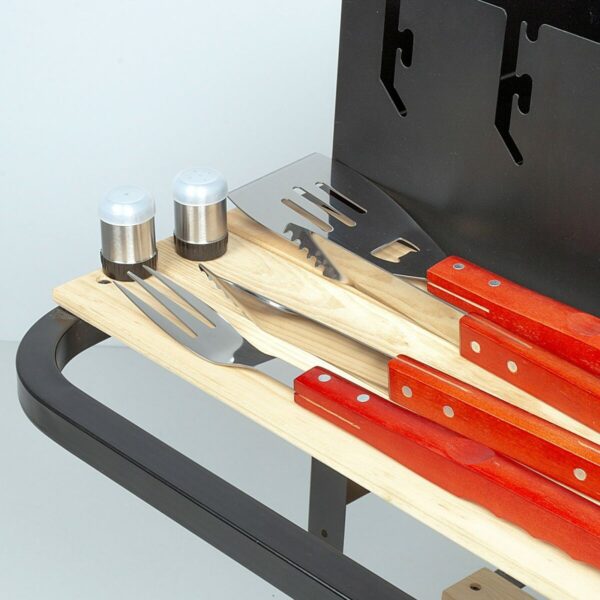 Grillwerkzeug-Set Aktive 7 Stücke Grill Edelstahl 42 x 67 x 3 cm (4 Stück) – Bild 3