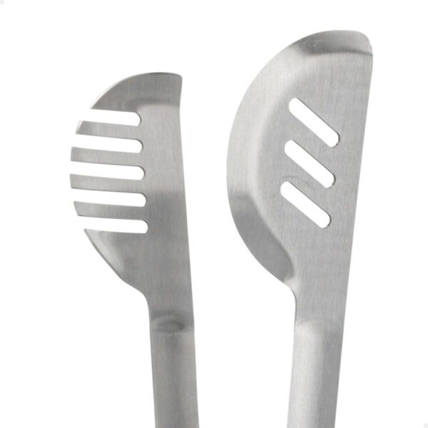 Grillwerkzeug-Set Aktive 4 Stücke Grill Edelstahl 10 x 42 x 4 cm (4 Stück) – Bild 6
