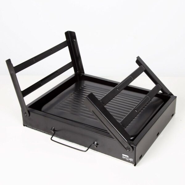 Grill Tragbarer Aktive rechteckig Schwarz Stahl 40 x 20 x 28 cm – Bild 7