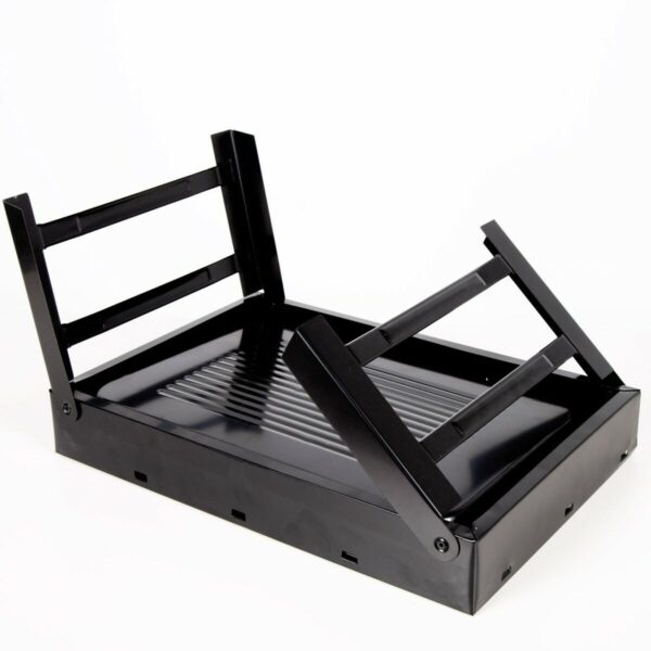 Grill Tragbarer Aktive rechteckig Schwarz 50 x 23 x 30 cm (2 Stück) – Bild 7