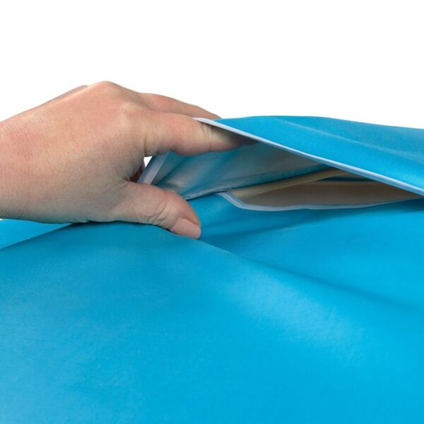 Solskærm Aktive UV50 Ø 200 cm Blau Polyester Aluminium 200 x 198,5 x 200 cm (6 Stück) – Bild 6