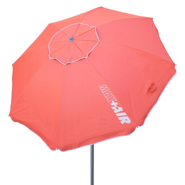 Solskærm Aktive UV50 Ø 200 cm Koralle Polyester Aluminium 200 x 198 x 200 cm (6 Stück) – Bild 2