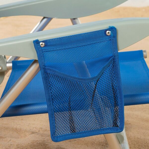 Strandstuhl Aktive Blau 47 x 67 x 43 cm (2 Stück) – Bild 4