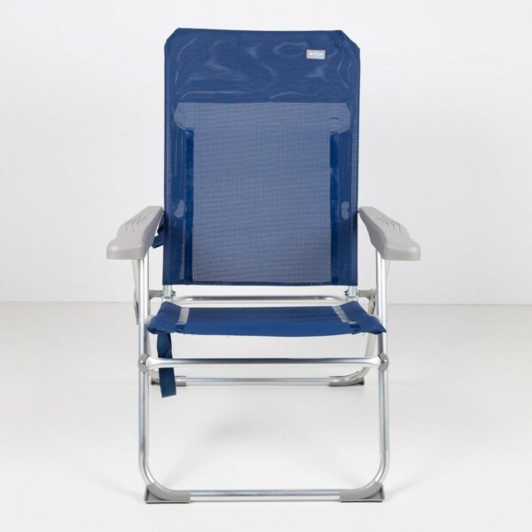 Strandstuhl Aktive Marineblau 47 x 94 x 60 cm (4 Stück) – Bild 6