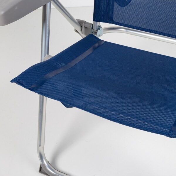 Strandstuhl Aktive Marineblau 47 x 94 x 60 cm (4 Stück) – Bild 7