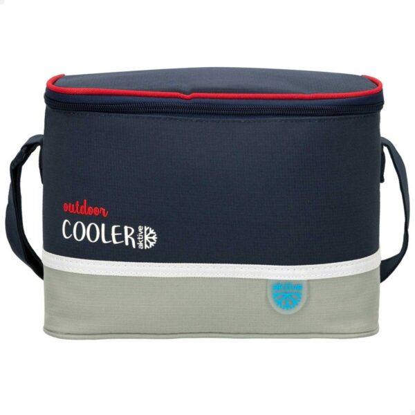 Kühltasche Aktive Marineblau Grau 24 x 16,5 x 15 cm (12 Stück) – Bild 2