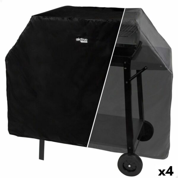 Schutzhülle für Grill Aktive Schwarz 4 Stück 142 x 120 x 60 cm – Bild 2