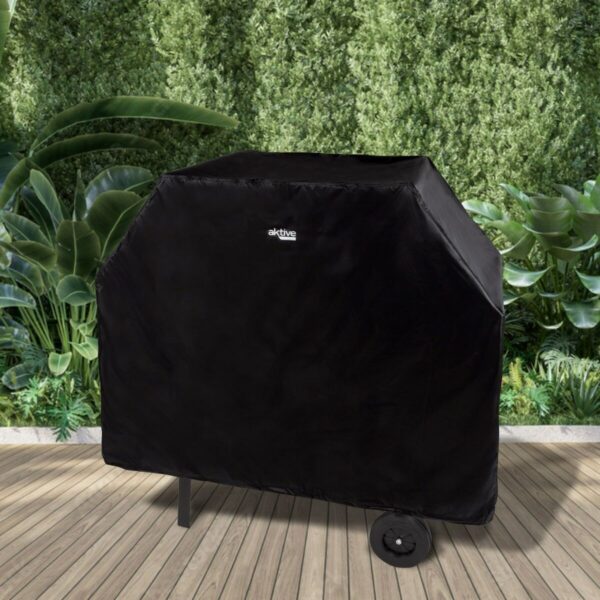 Schutzhülle für Grill Aktive Schwarz 4 Stück 142 x 120 x 60 cm – Bild 4