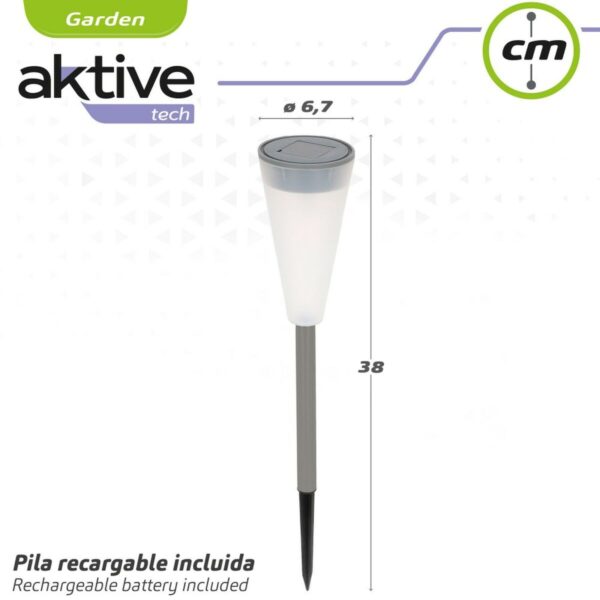 Solar-Gartenpfahl Aktive Kunststoff 6,7 x 39 x 6,7 cm (24 Stück) – Bild 6