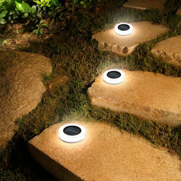 Solar-Gartenpfahl-Set Aktive 4 Stücke ABS 10,5 x 12,5 x 10,5 cm (6 Stück) – Bild 7