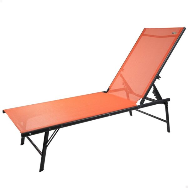 Liegestuhl Aktive Orange 180 x 35 x 49 cm (2 Stück) – Bild 2
