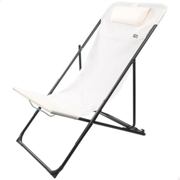 Liegestuhl Aktive Weiß 53 x 87 x 78 cm (4 Stück) – Bild 2