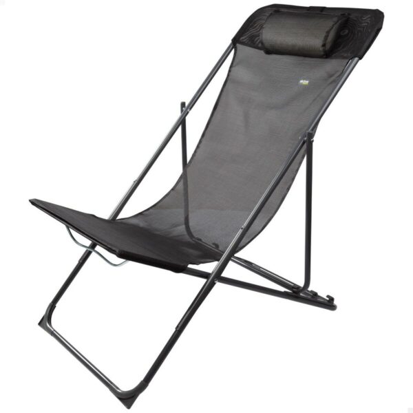 Liegestuhl Aktive Schwarz 53 x 87 x 78 cm (4 Stück) – Bild 2