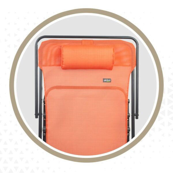 Liegestuhl Aktive Orange 53 x 87 x 78 cm (4 Stück) – Bild 7