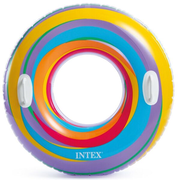 Aufblasbarer Donut-Schwimmhilfe Intex Ø 91 cm 91 x 22 x 91 cm (24 Stück) – Bild 2