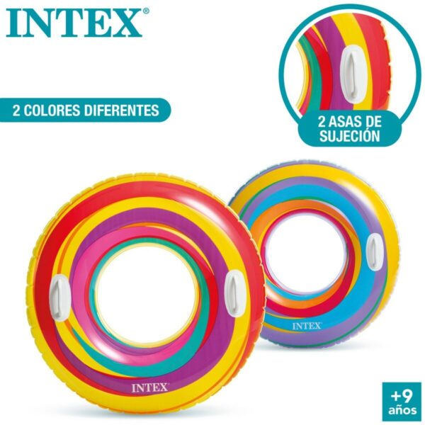 Aufblasbarer Donut-Schwimmhilfe Intex Ø 91 cm 91 x 22 x 91 cm (24 Stück) – Bild 3