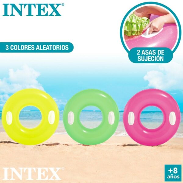 Aufblasbarer Donut-Schwimmhilfe Intex 76 x 15 x 76 cm (24 Stück) – Bild 2