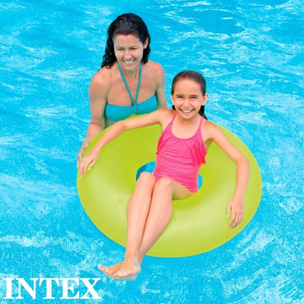 Aufblasbarer Donut-Schwimmhilfe Intex Neon 91 x 91 cm (24 Stück) – Bild 5