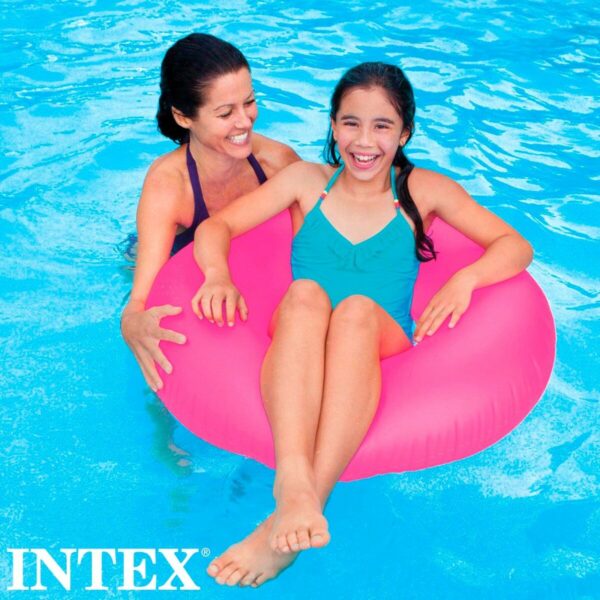 Aufblasbarer Donut-Schwimmhilfe Intex Neon 91 x 91 cm (24 Stück) – Bild 6