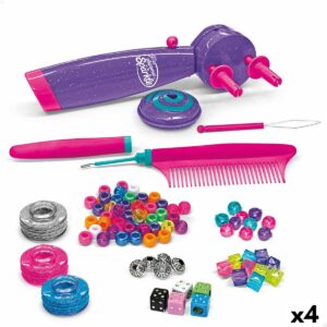 Frisur Spiel Cra-Z-Art Shimmer ‘n Sparkle 10 x 20,5 x 6 cm 4 Stück