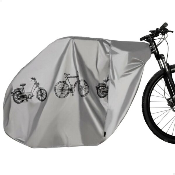 Schutzhülle für Fahrräder Aktive 195 x 100 x 5 cm Wasserfest Grau – Bild 3