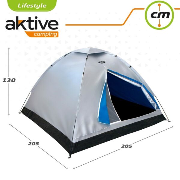 Zelt Aktive 4 menschen 205 x 130 x 205 cm (2 Stück) – Bild 4