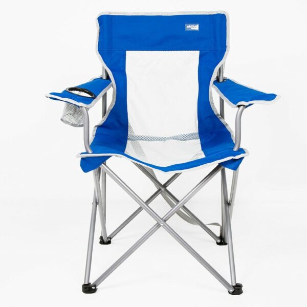 Camping Klappstuhl Aktive Blau Grau 46 x 82 x 46 cm (4 Stück) – Bild 3
