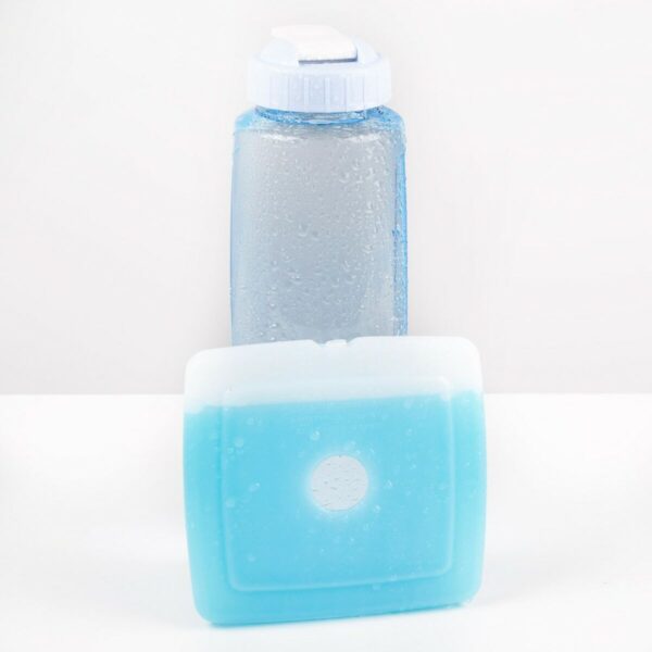 Kältespeicher Aktive Blau 13,5 x 12,5 x 1,5 cm (12 Stück) – Bild 7