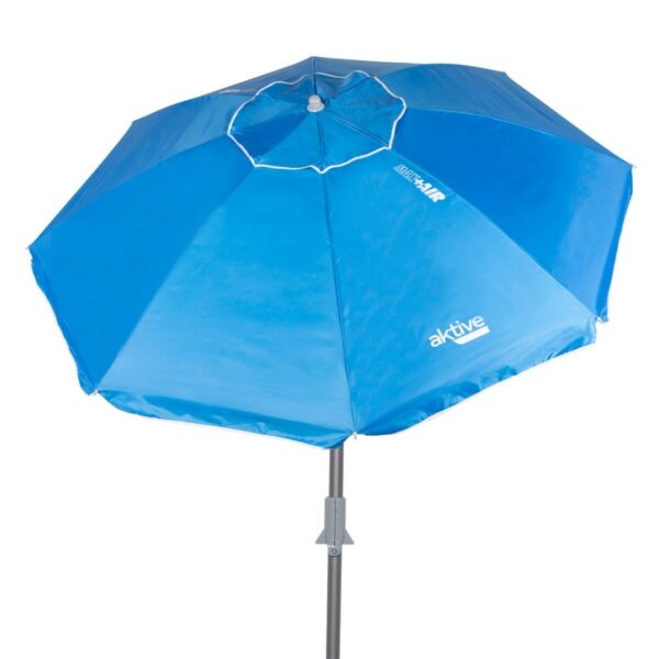 Solskærm Aktive Blau Polyester Aluminium 200 x 205 x 200 cm (6 Stück) – Bild 2