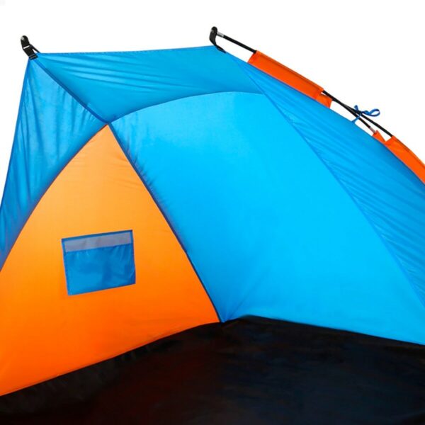 Windschutz Aktive 200 x 120 x 125 cm Blau Orange (4 Stück) – Bild 3