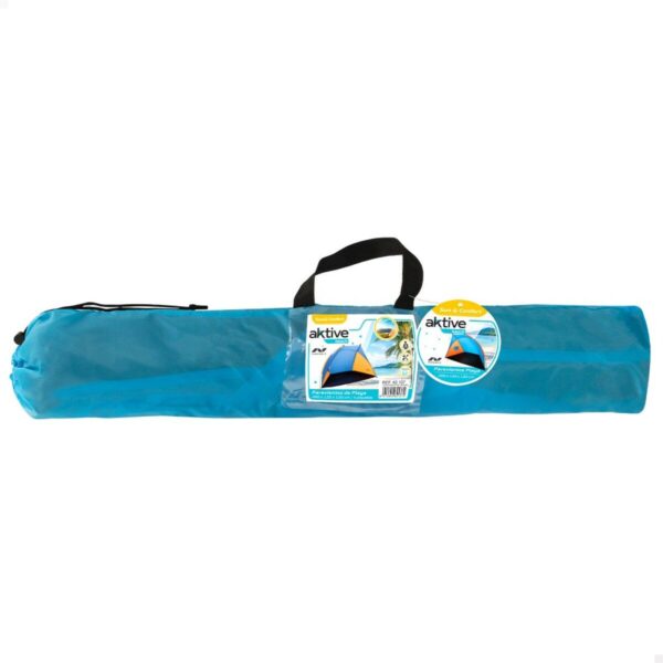 Windschutz Aktive 200 x 120 x 125 cm Blau Orange (4 Stück) – Bild 5