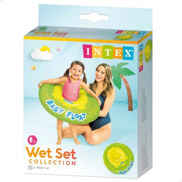 Baby-Schwimmer Intex Gelb grün Ø 76 cm (12 Stück) – Bild 4