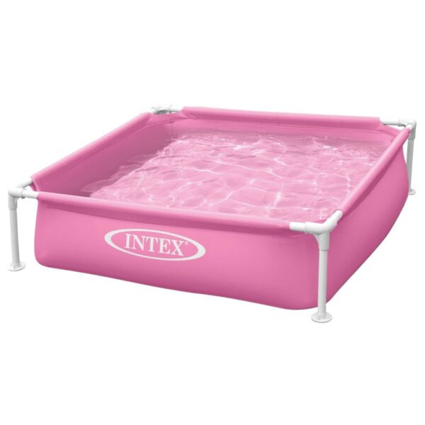 Schwimmbad Abnehmbar Intex 342 L 122 x 30 x 122 cm Rosa (3 Stück) – Bild 2