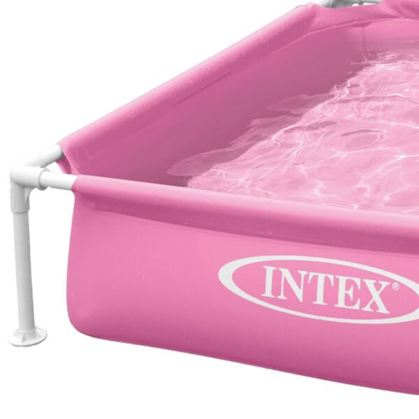 Schwimmbad Abnehmbar Intex 342 L 122 x 30 x 122 cm Rosa (3 Stück) – Bild 4