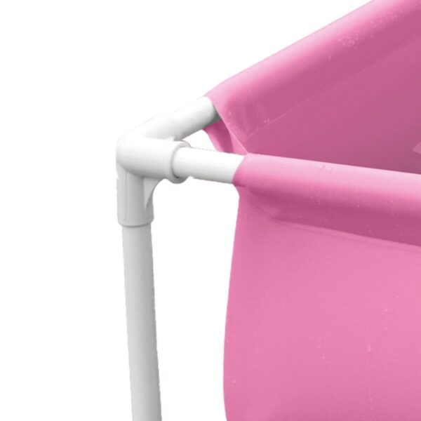 Schwimmbad Abnehmbar Intex 342 L 122 x 30 x 122 cm Rosa (3 Stück) – Bild 6