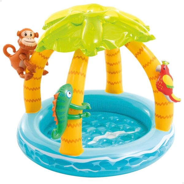 Aufblasbares Planschbecken für Kinder Intex tiere Insel 45 L 102 x 89 x 102 cm (6 Stück) – Bild 2