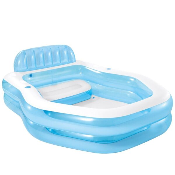 Aufblasbarer Pool Intex Blau 530 l 229 x 135 x 191 cm (2 Stück) – Bild 4