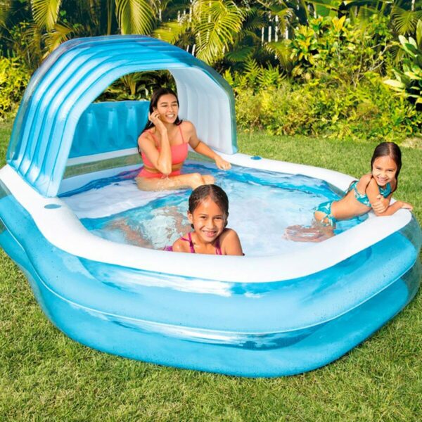 Aufblasbarer Pool Intex Blau 530 l 229 x 135 x 191 cm (2 Stück) – Bild 6