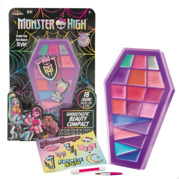 Schminkset für Kinder Monster High Feeling Fierce 10 x 16,5 x 2 cm 4 Stück – Bild 3