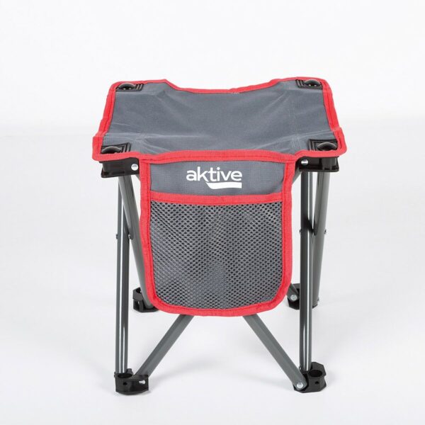 Hocker Aktive Biegsam Camping Grau 30 x 32 x 30 cm (4 Stück) – Bild 3