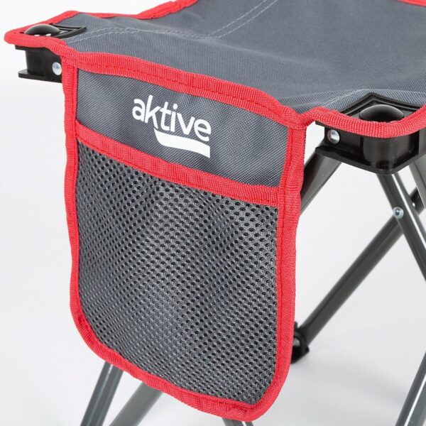 Hocker Aktive Biegsam Camping Grau 30 x 32 x 30 cm (4 Stück) – Bild 4