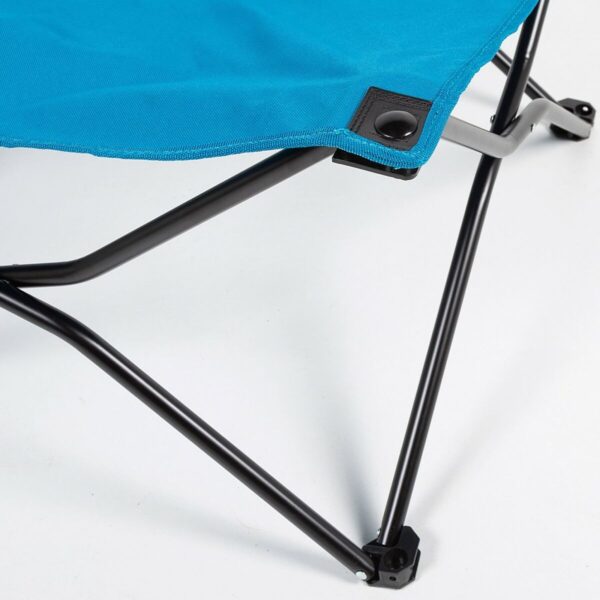 Faltbett Aktive Blau Camping 178 x 62 x 38 cm 178 x 38 x 62 cm (2 Stück) – Bild 6