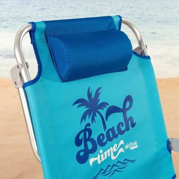 Strandstuhl Aktive Biegsam Blau 53 x 80 x 58 cm (2 Stück) – Bild 6