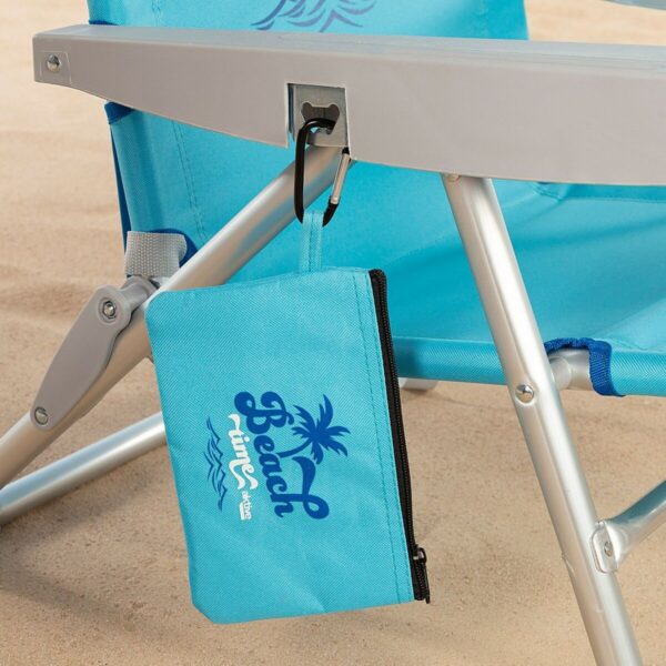 Strandstuhl Aktive Biegsam Blau 53 x 80 x 58 cm (2 Stück) – Bild 7