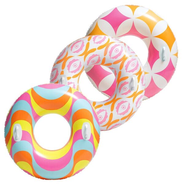 Aufblasbarer Donut-Schwimmhilfe Intex Timeless 115 x 28 x 115 cm (6 Stück) – Bild 6