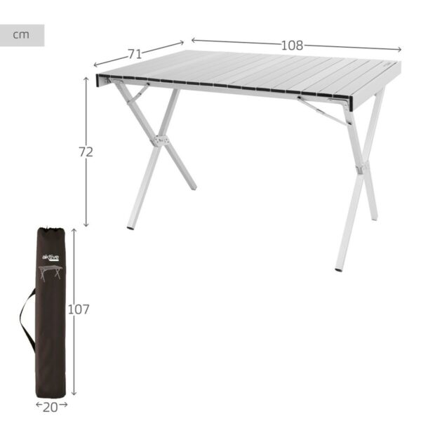 Table Klapptisch Aktive 108 x 72 x 71 cm (2 Stück) – Bild 5